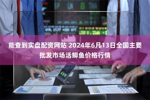 能查到实盘配资网站 2024年6月13日全国主要批发市场活鲫鱼价格行情