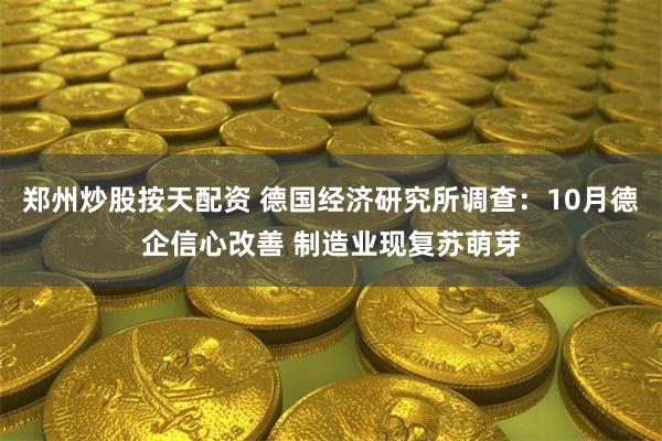 郑州炒股按天配资 德国经济研究所调查：10月德企信心改善 制造业现复苏萌芽