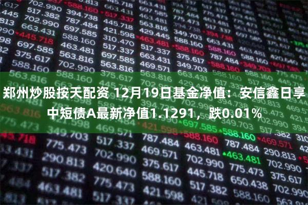 郑州炒股按天配资 12月19日基金净值：安信鑫日享中短债